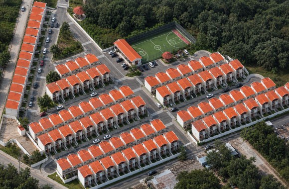 Urbanización construida por TEC Inmobiliaria